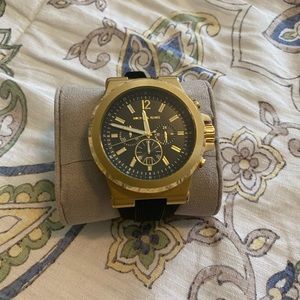 Men’s Michael Kors watch. Silicone band.